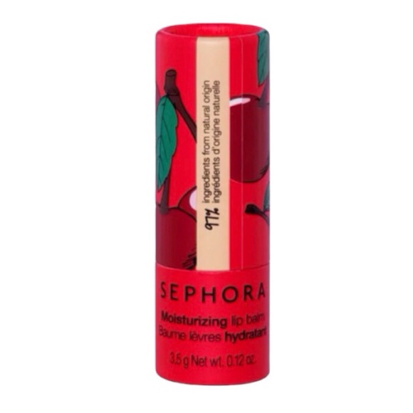 Sephora Original Moisturizing Lip Balm- 8HR Hydrating Treatment, (Cherry) (NWT) - Picture 6 of 8